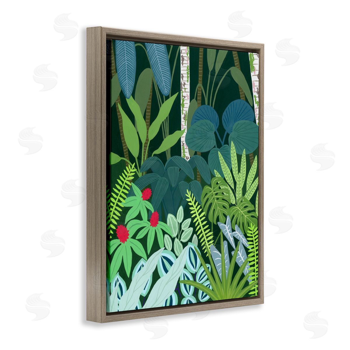 Courtney Haley Exotic Botanical Gardens Canvas Wall Art Print