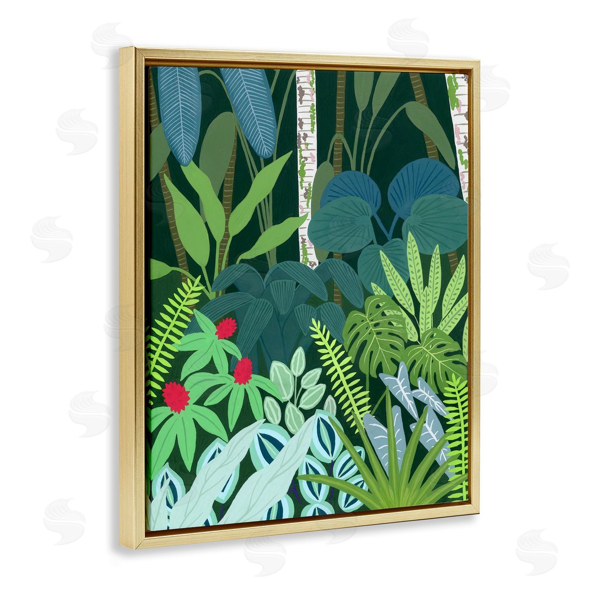 Courtney Haley Exotic Botanical Gardens Canvas Wall Art Print