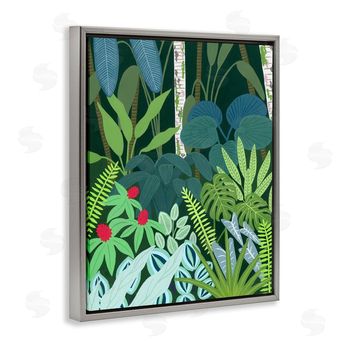 Courtney Haley Exotic Botanical Gardens Canvas Wall Art Print