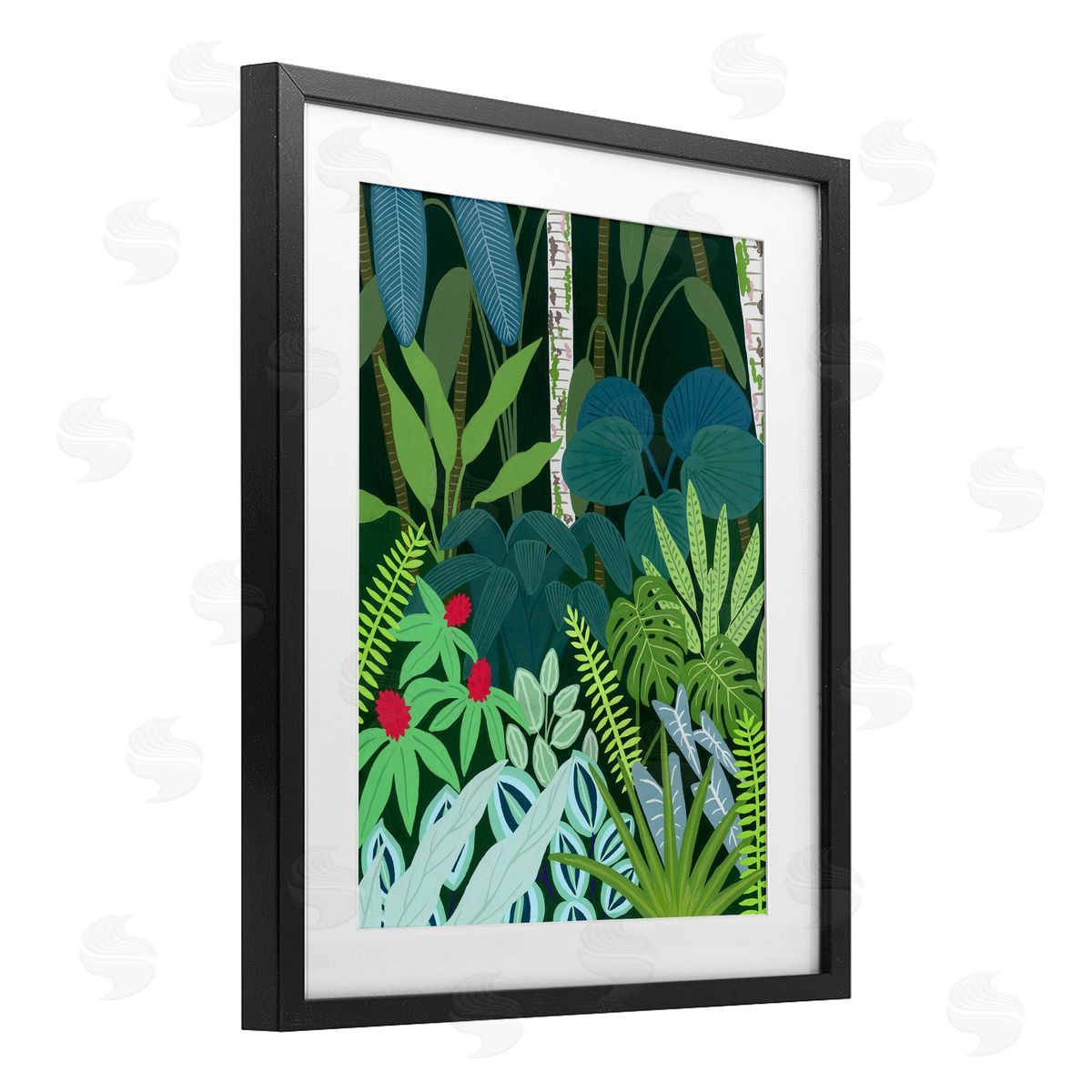 Courtney Haley Exotic Botanical Gardens Canvas Wall Art Print