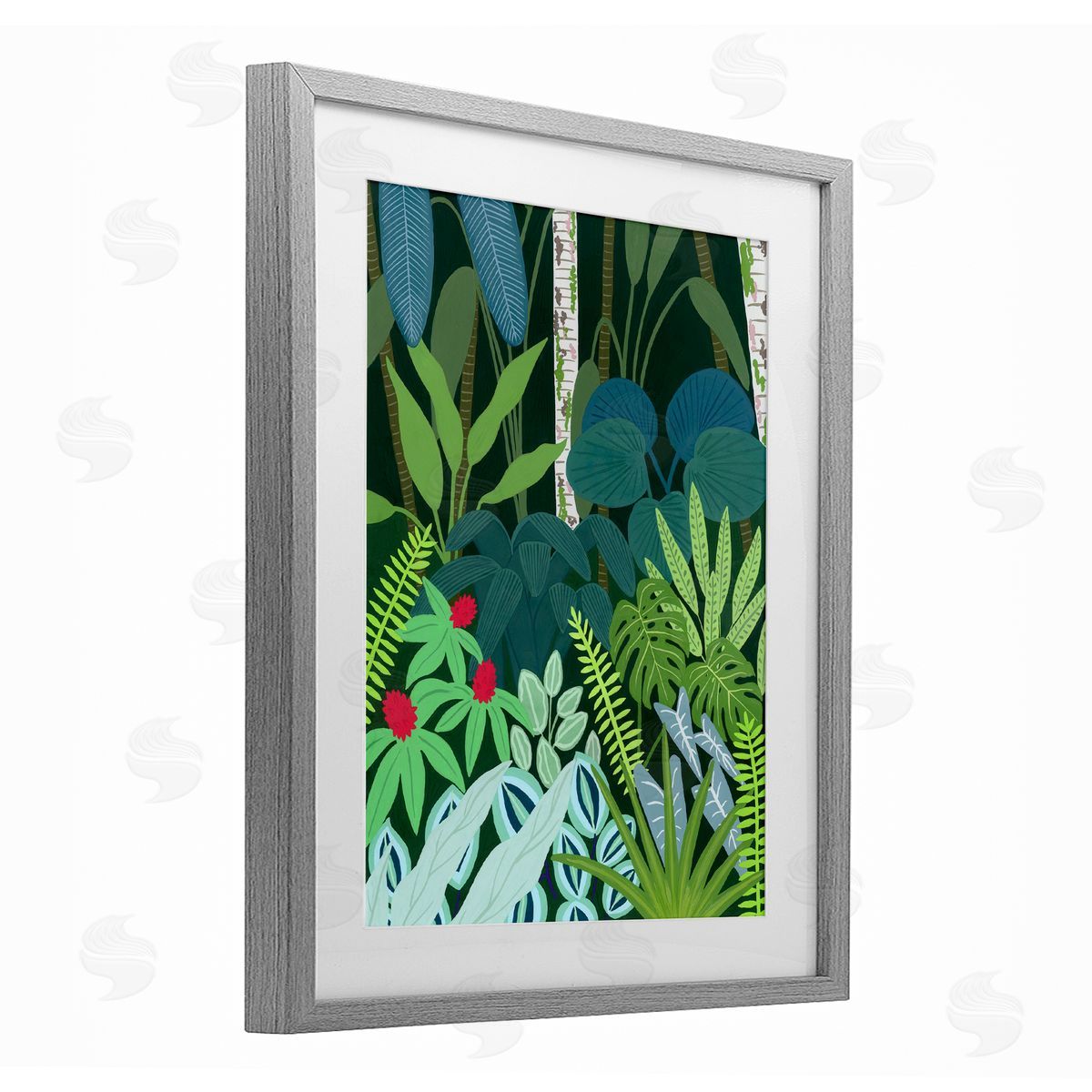 Courtney Haley Exotic Botanical Gardens Canvas Wall Art Print