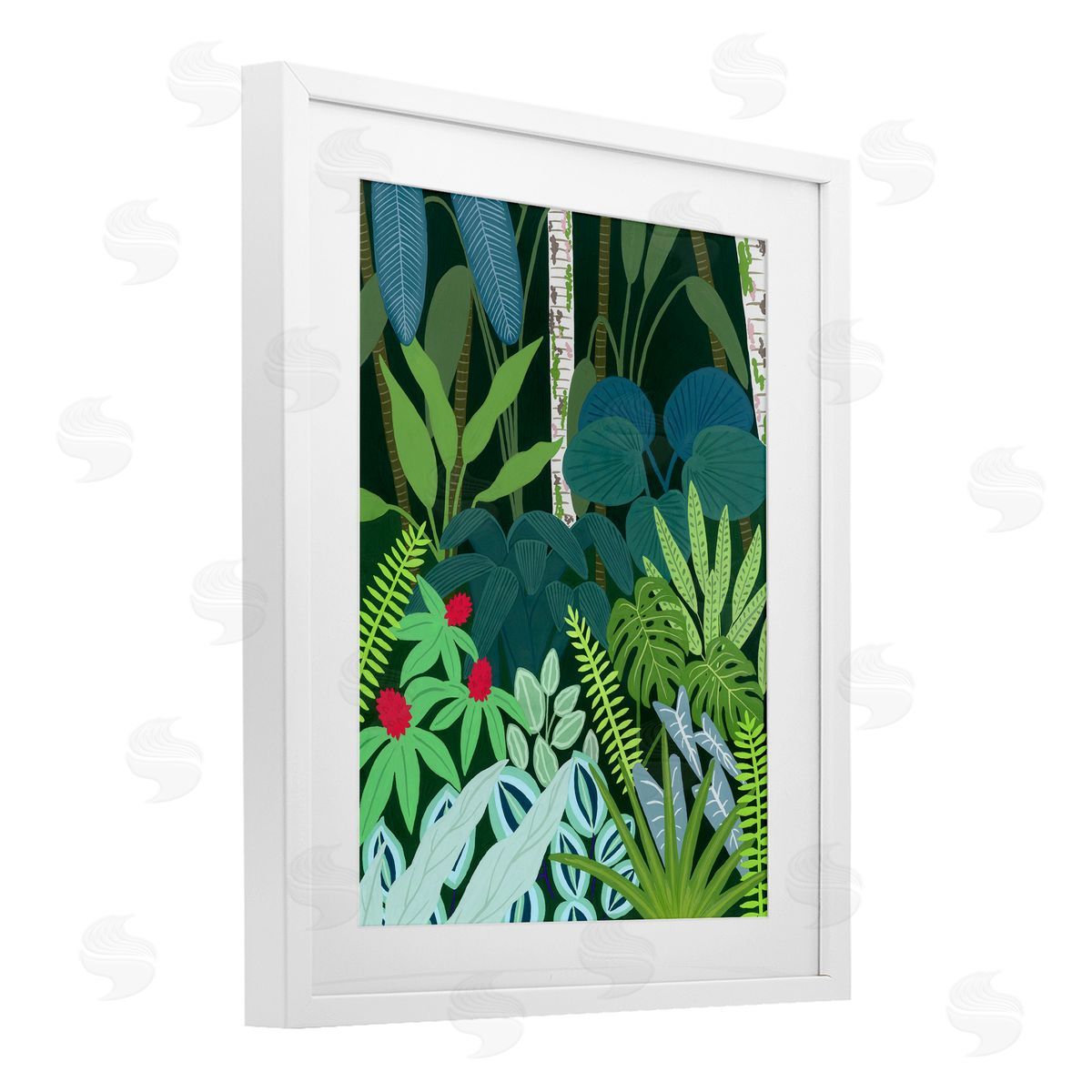 Courtney Haley Exotic Botanical Gardens Canvas Wall Art Print