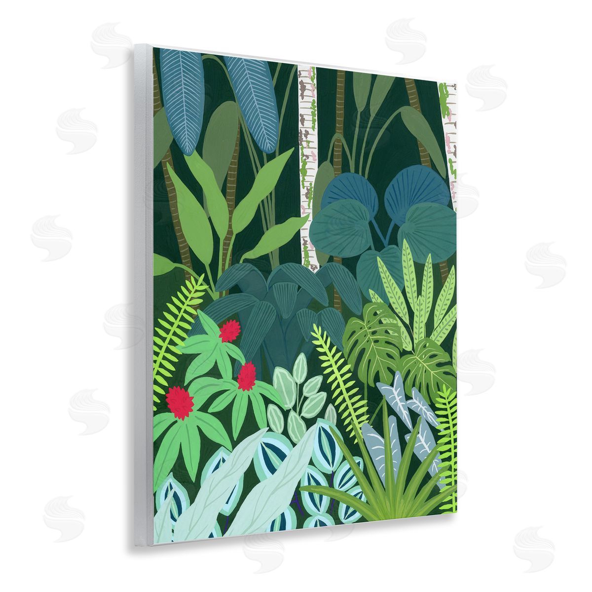 Courtney Haley Exotic Botanical Gardens Canvas Wall Art Print