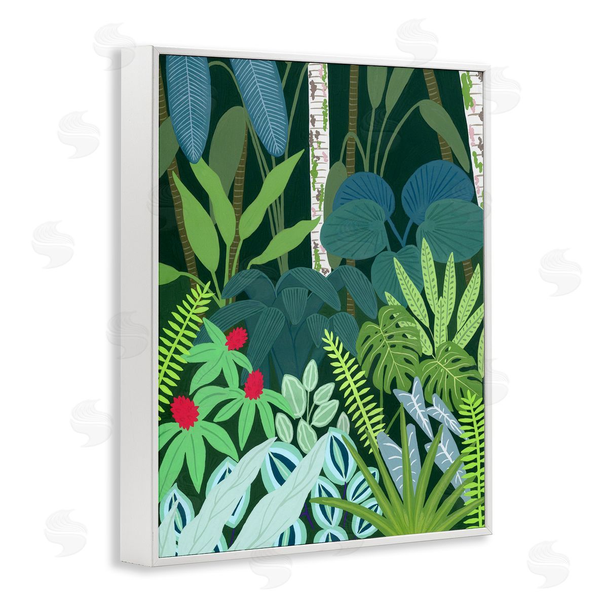 Courtney Haley Exotic Botanical Gardens Canvas Wall Art Print