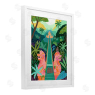 Courtney Haley | Monkey Forest Stairs to Temple