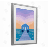 Courtney Haley | Blue Boat Shed Sunrise
