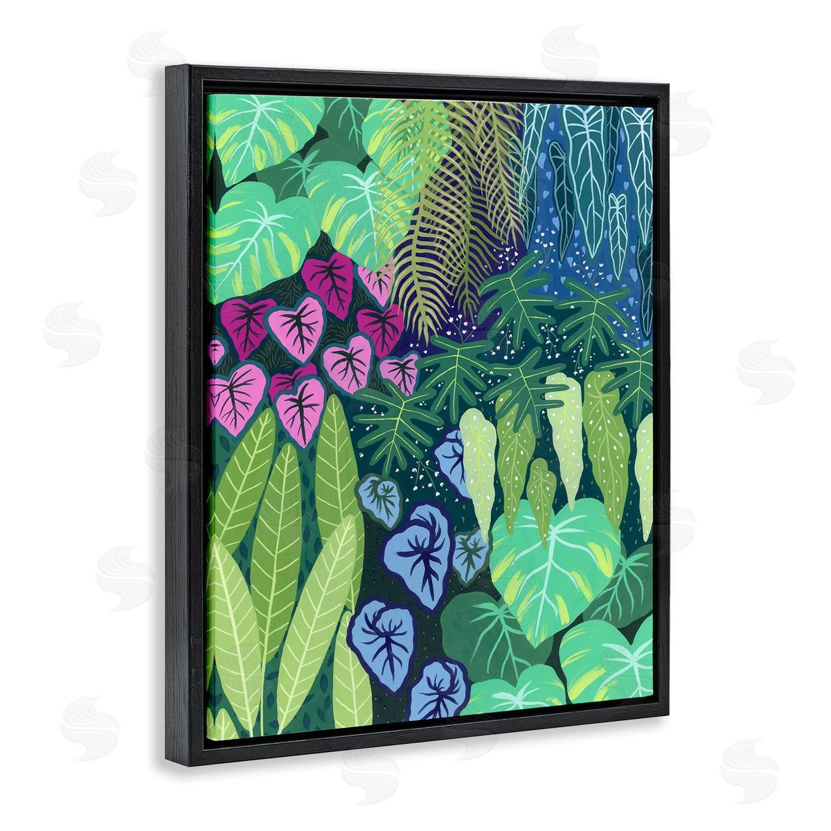 Courtney Haley Cloud Forest Tropical Jungle Canvas Wall Art Print