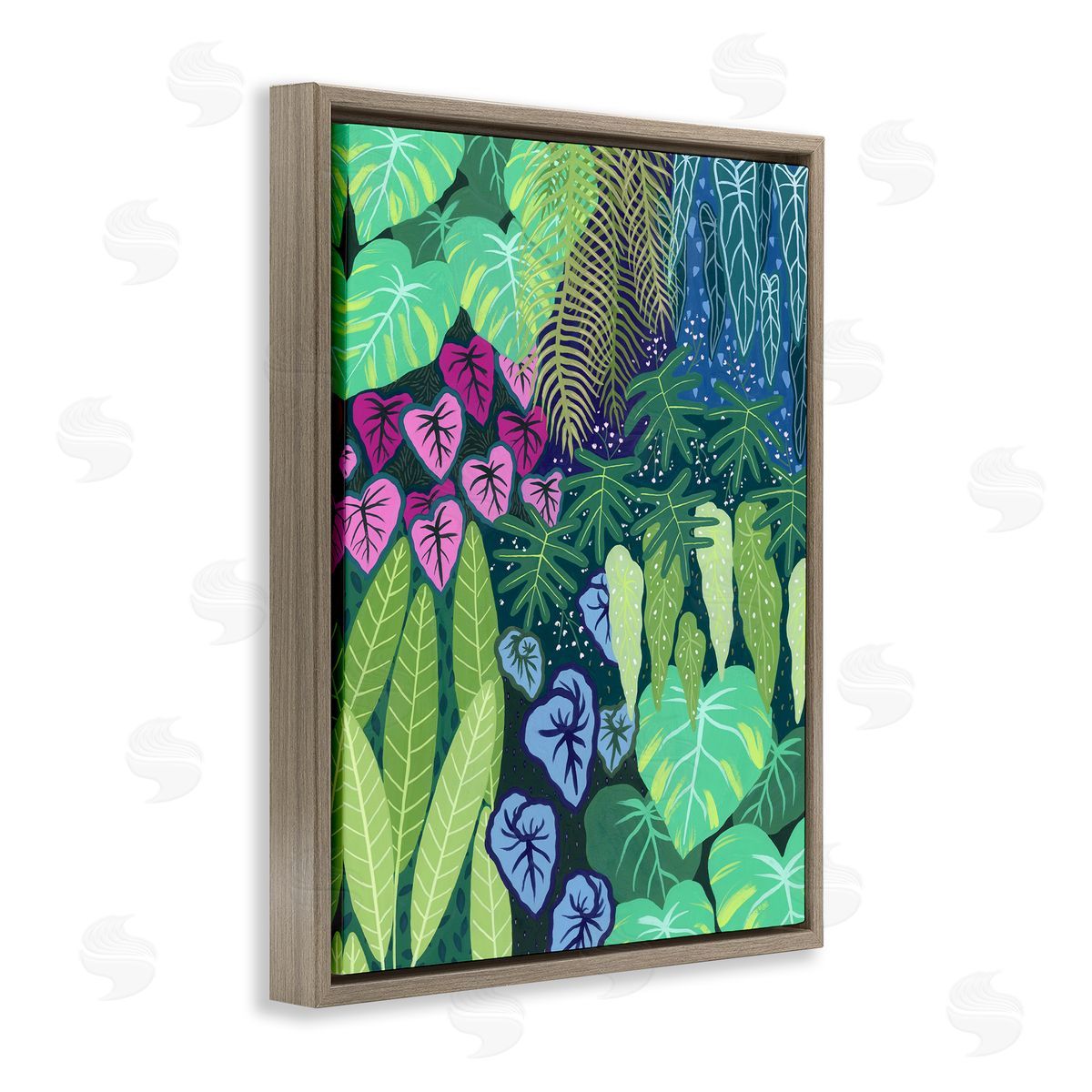 Courtney Haley Cloud Forest Tropical Jungle Canvas Wall Art Print