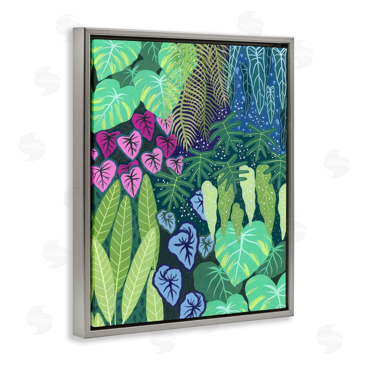 Courtney Haley Cloud Forest Tropical Jungle Canvas Wall Art Print