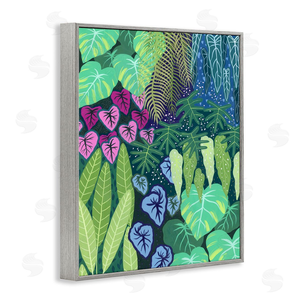 Courtney Haley Cloud Forest Tropical Jungle Canvas Wall Art Print