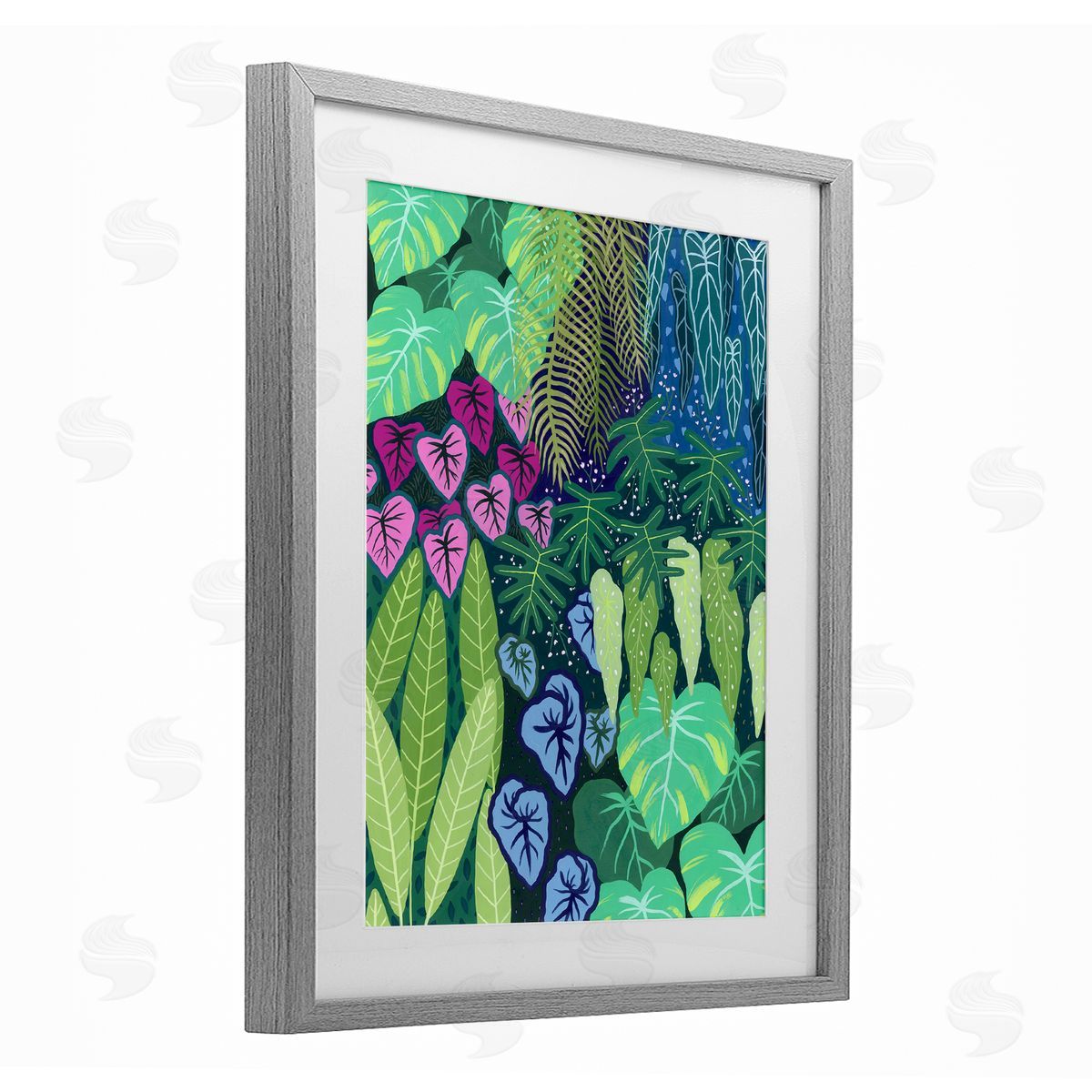 Courtney Haley Cloud Forest Tropical Jungle Canvas Wall Art Print