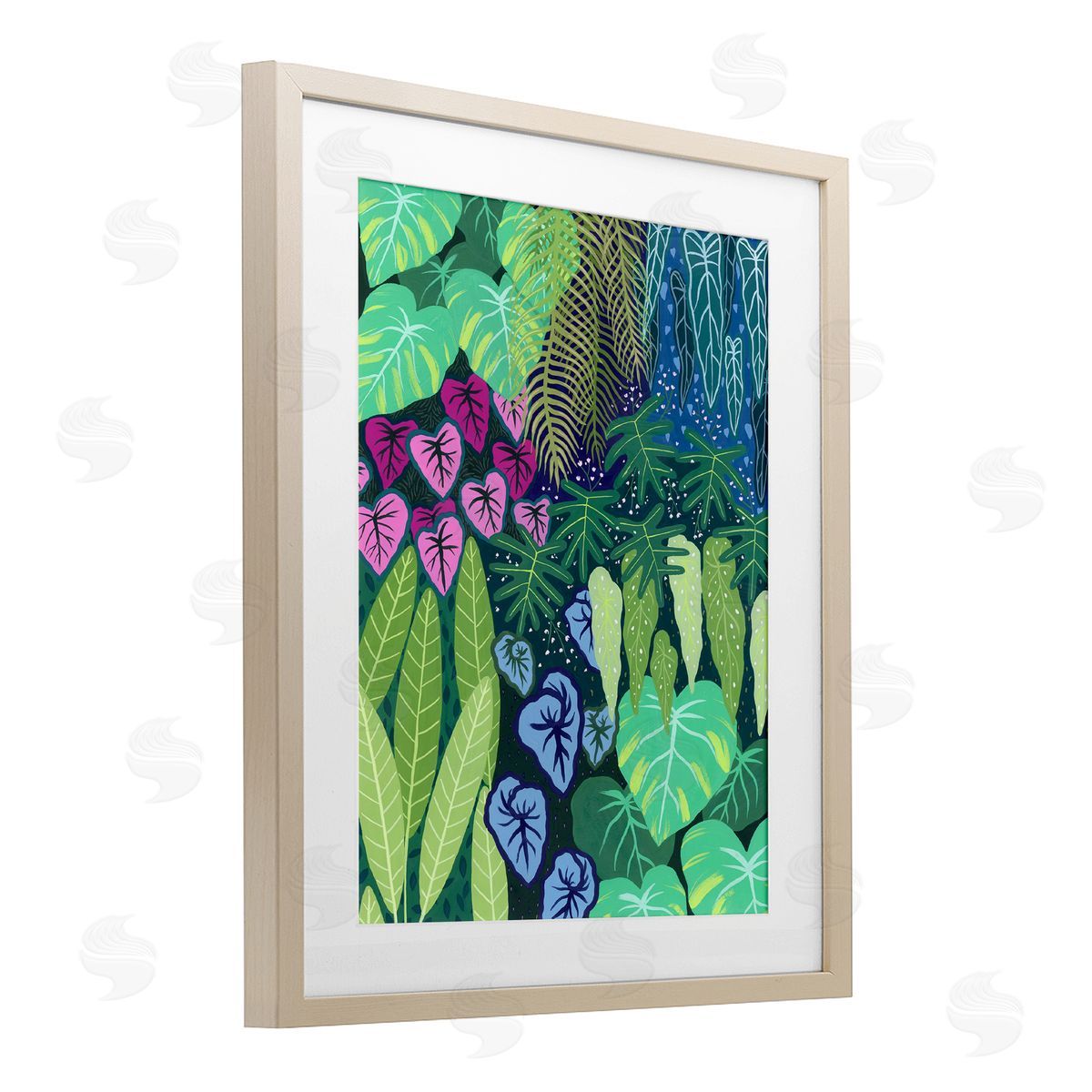 Courtney Haley Cloud Forest Tropical Jungle Canvas Wall Art Print