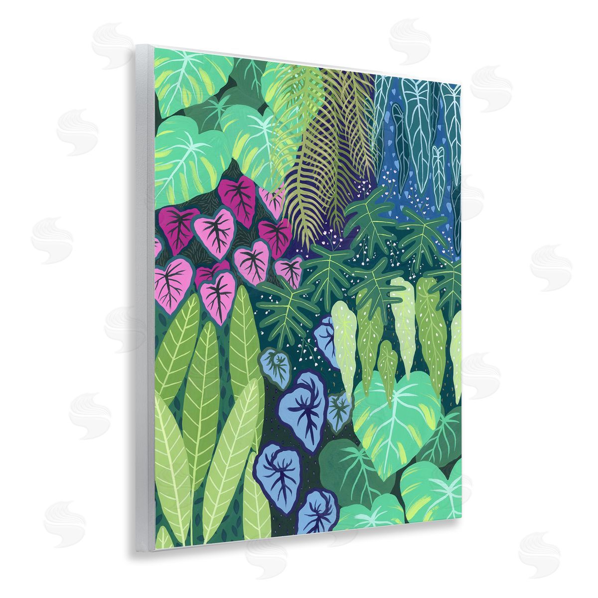 Courtney Haley Cloud Forest Tropical Jungle Canvas Wall Art Print