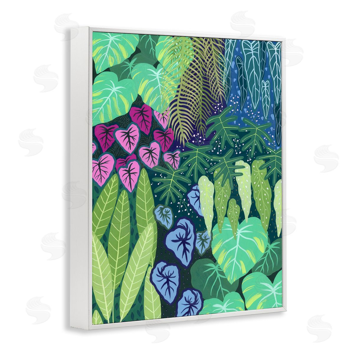 Courtney Haley Cloud Forest Tropical Jungle Canvas Wall Art Print