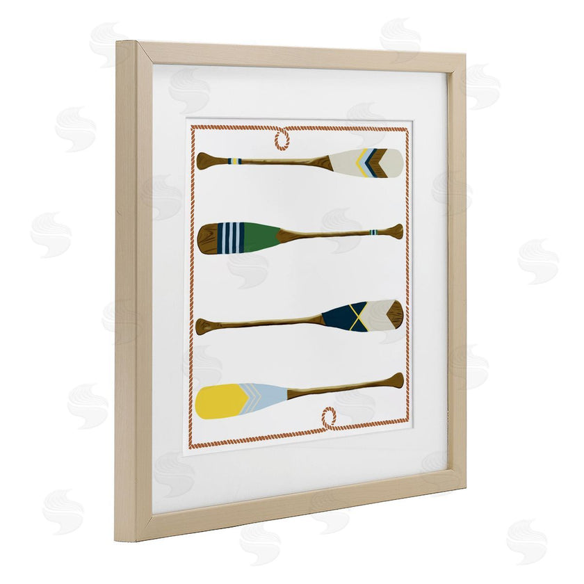 Radhika Modi | Four Patterned Oars