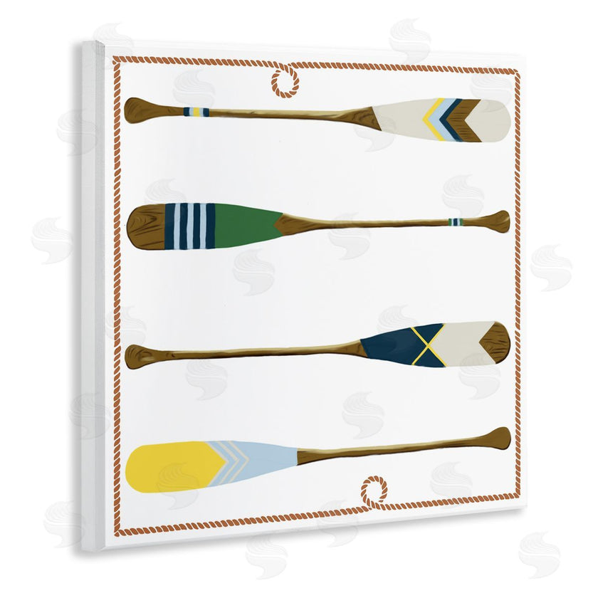 Radhika Modi | Four Patterned Oars
