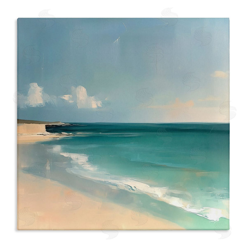 Annabelle Hall | Turquoise Horizons Abstraction