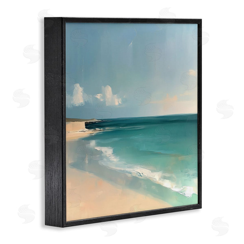 Annabelle Hall | Turquoise Horizons Abstraction
