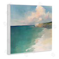 Annabelle Hall | Turquoise Horizons Beach Landscape