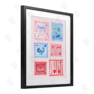Nina Jacobs | Adorable Stamps Pink Collage