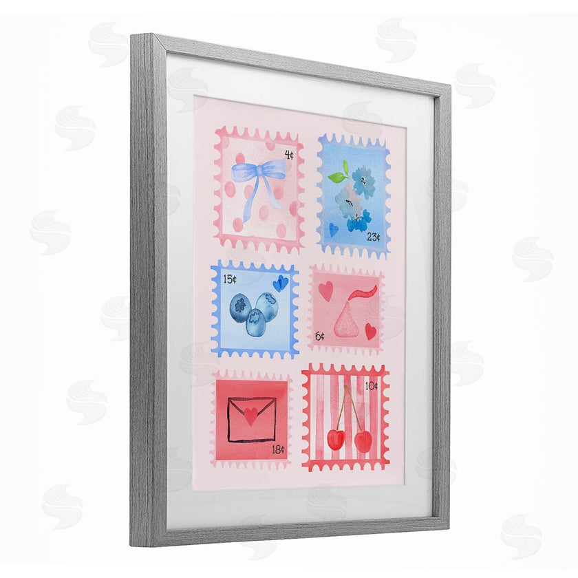 Nina Jacobs | Adorable Stamps Pink Collage