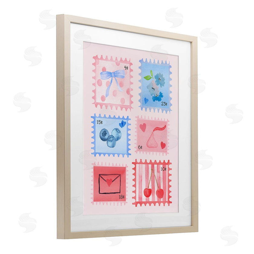 Nina Jacobs | Adorable Stamps Pink Collage