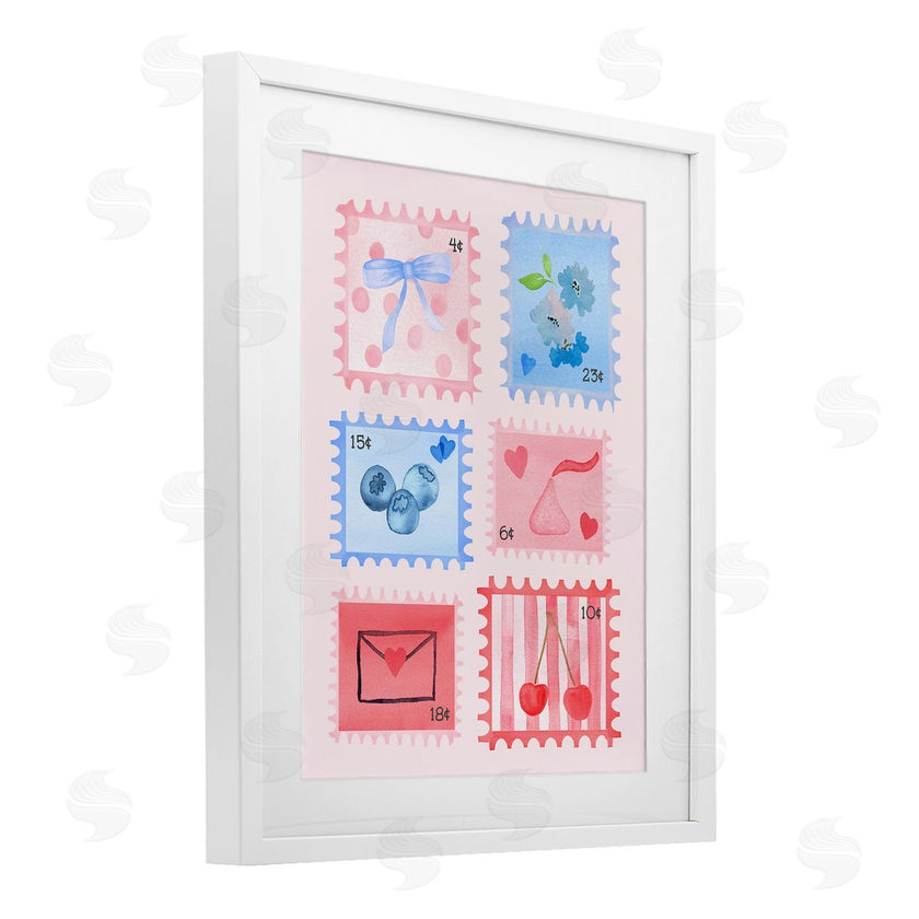 Nina Jacobs | Adorable Stamps Pink Collage
