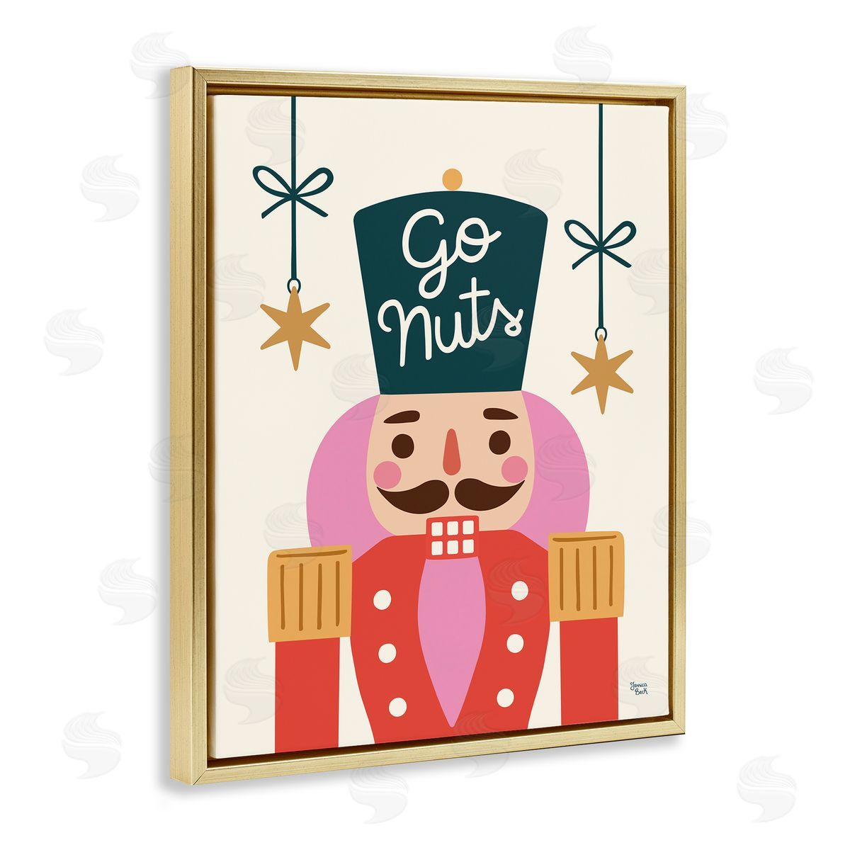 Jessica Beck Go Nuts Nutcracker Canvas Wall Art Print