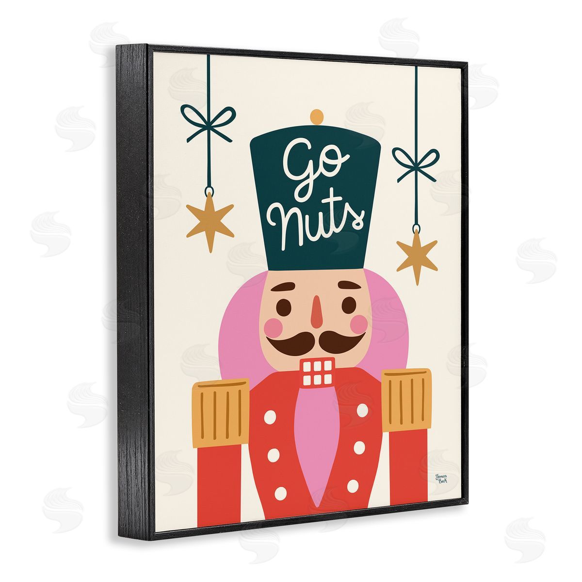 Jessica Beck Go Nuts Nutcracker Canvas Wall Art Print