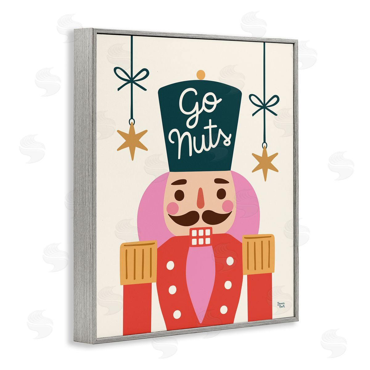 Jessica Beck Go Nuts Nutcracker Canvas Wall Art Print