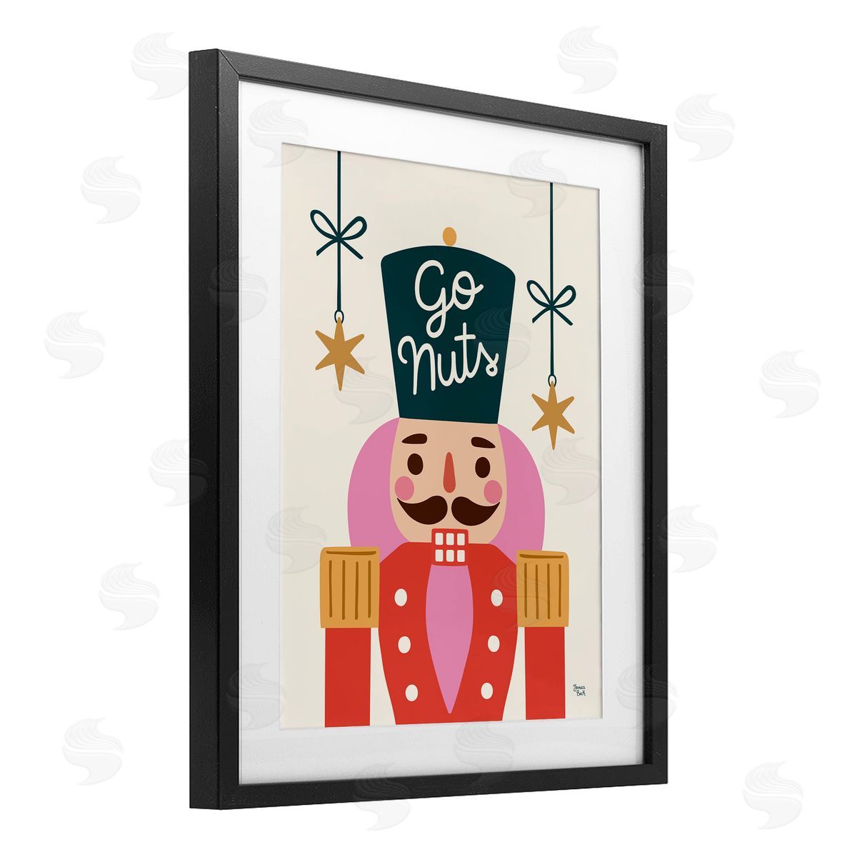 Jessica Beck Go Nuts Nutcracker Canvas Wall Art Print