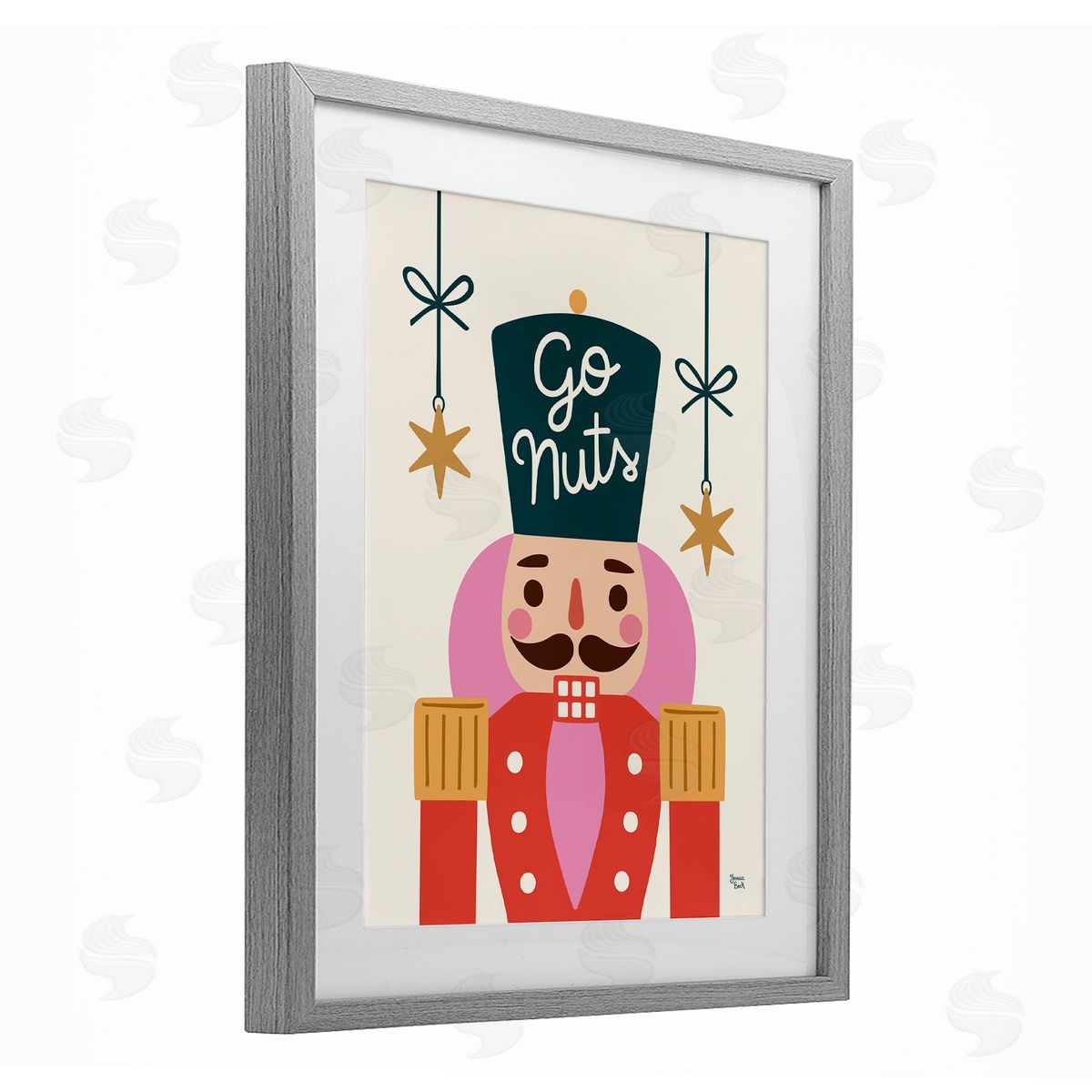 Jessica Beck Go Nuts Nutcracker Canvas Wall Art Print