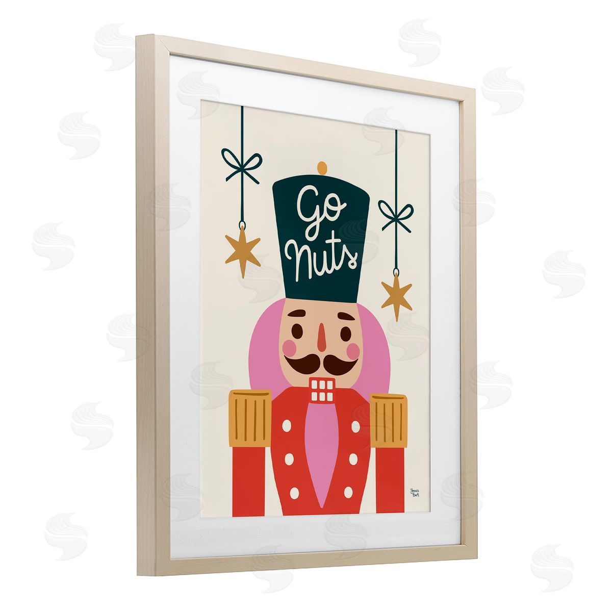 Jessica Beck Go Nuts Nutcracker Canvas Wall Art Print