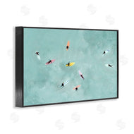 Lily K. | Surfers Floating On Waves