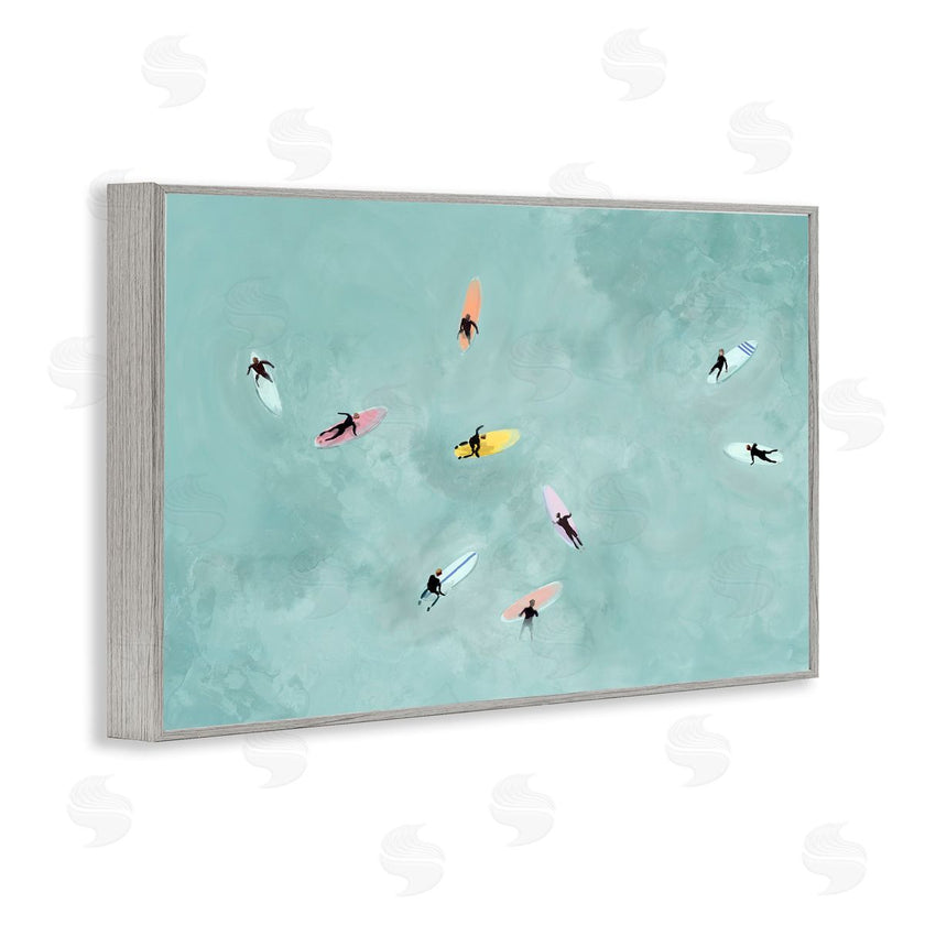 Lily K. | Surfers Floating On Waves