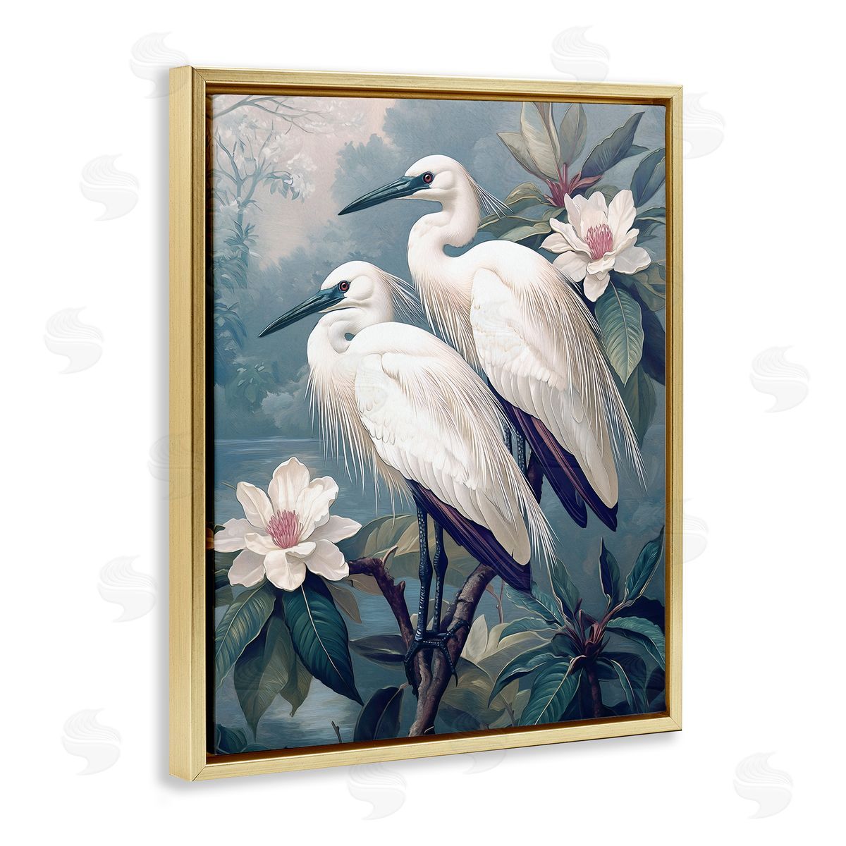 Steve Hunziker Shoreline Magic Birds Canvas Wall Art Print