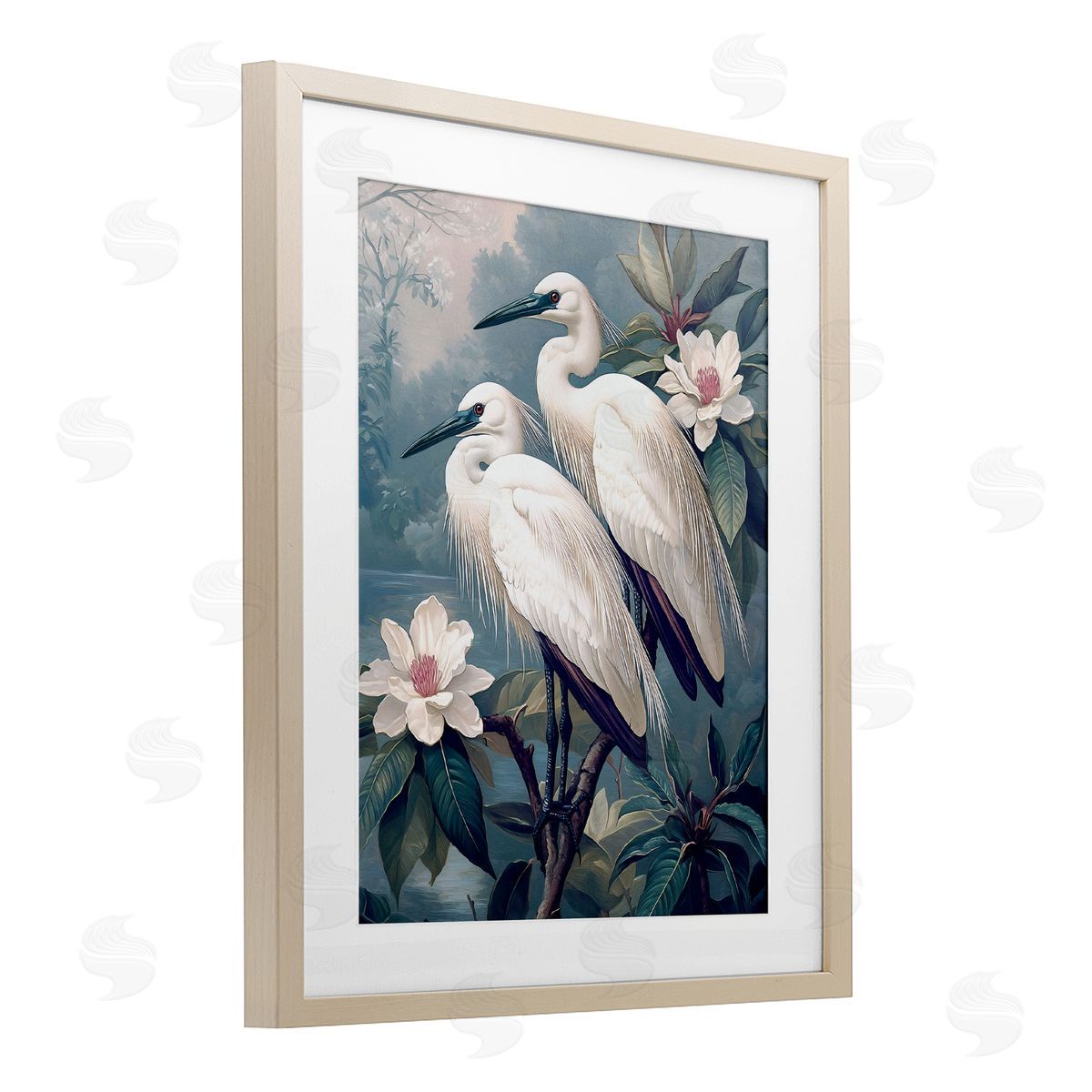 Steve Hunziker Shoreline Magic Birds Canvas Wall Art Print