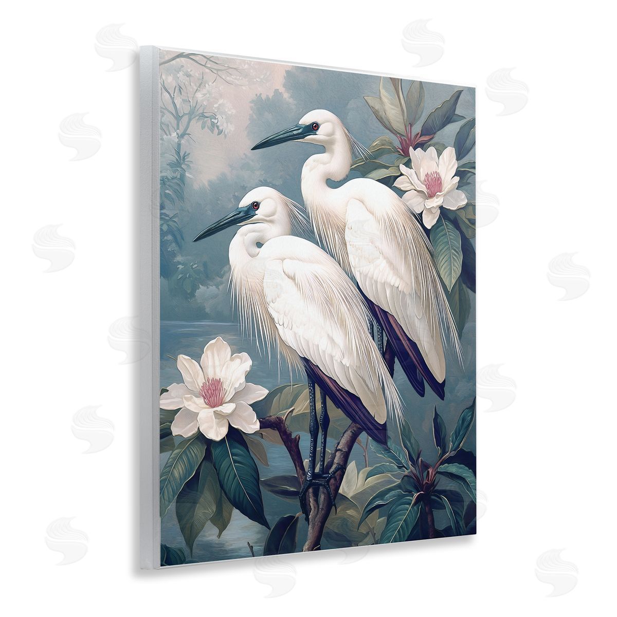 Steve Hunziker Shoreline Magic Birds Canvas Wall Art Print