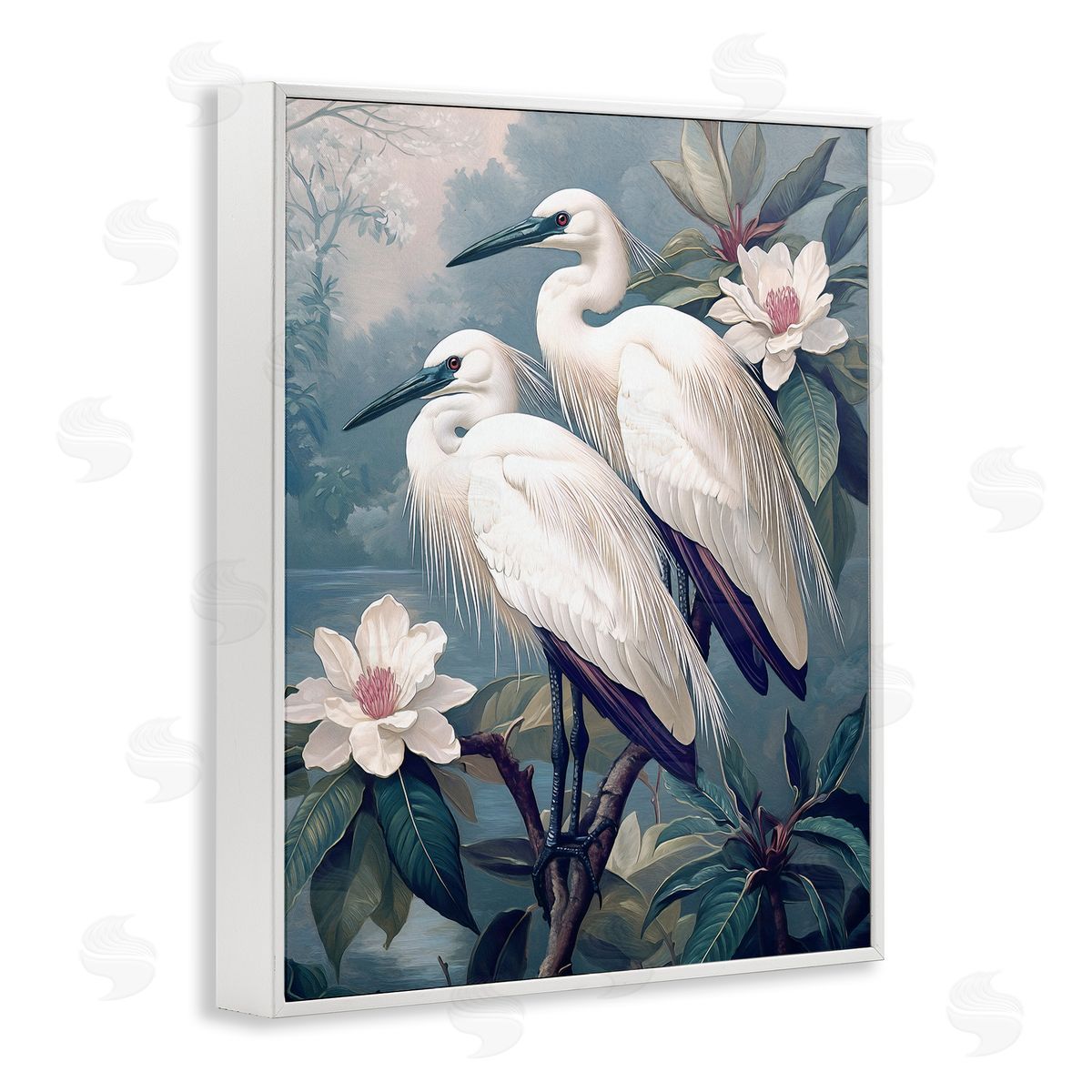 Steve Hunziker Shoreline Magic Birds Canvas Wall Art Print