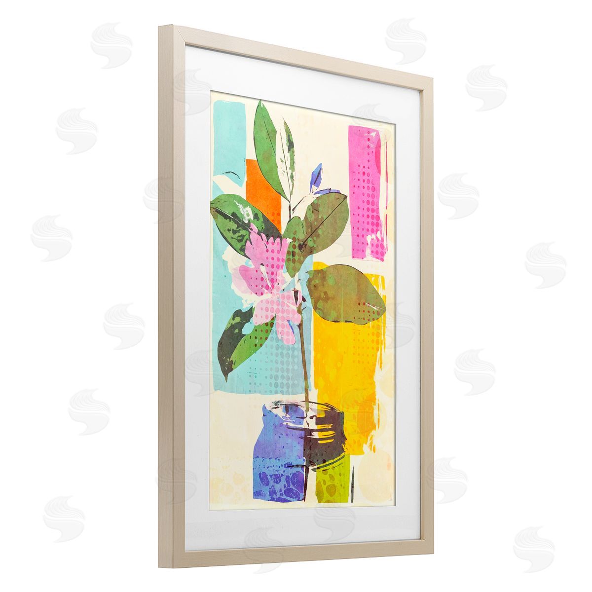 Andrea Haase Abstract Bloom Drift Canvas Wall Art Print
