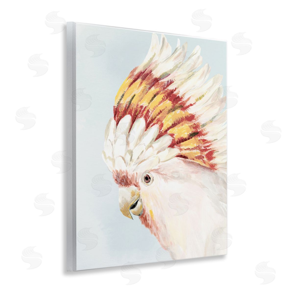 Hannah Dawson Vivid Plumage Cockatoo Wall Plaque Art Print
