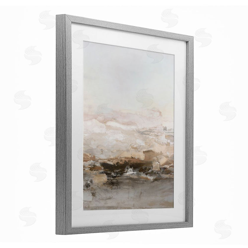 Hazel J. | Neutral Toned Abstract Horizon