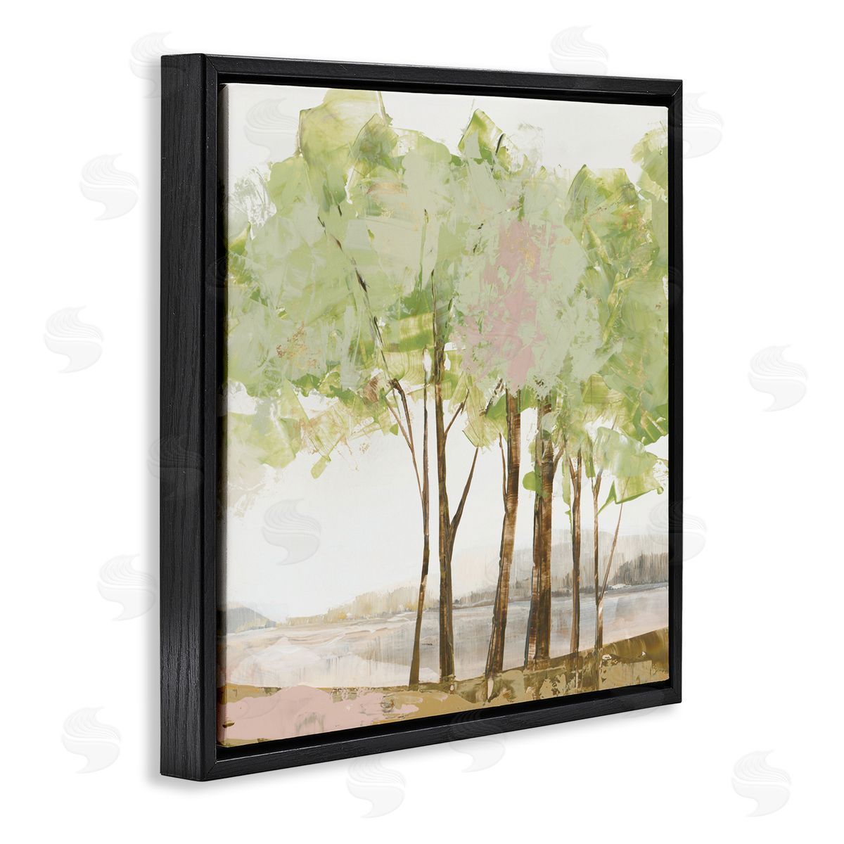 Ian C. Spring Awakening Trees Canvas Wall Art Print