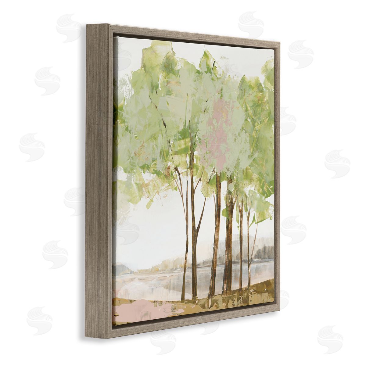 Ian C. Spring Awakening Trees Canvas Wall Art Print