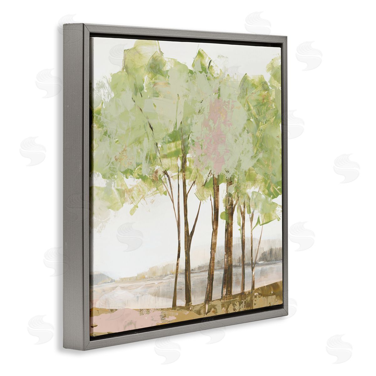Ian C. Spring Awakening Trees Canvas Wall Art Print