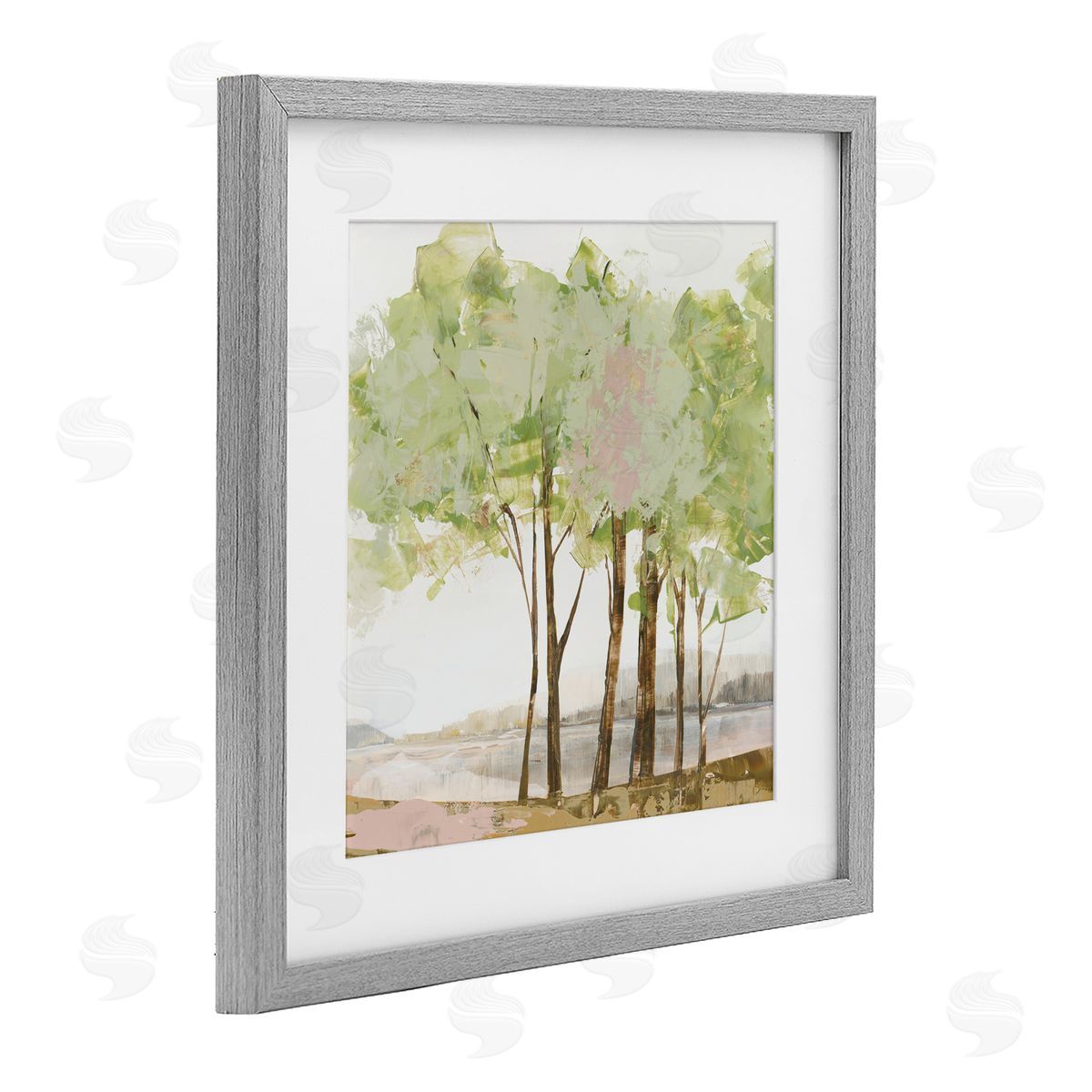 Ian C. Spring Awakening Trees Canvas Wall Art Print