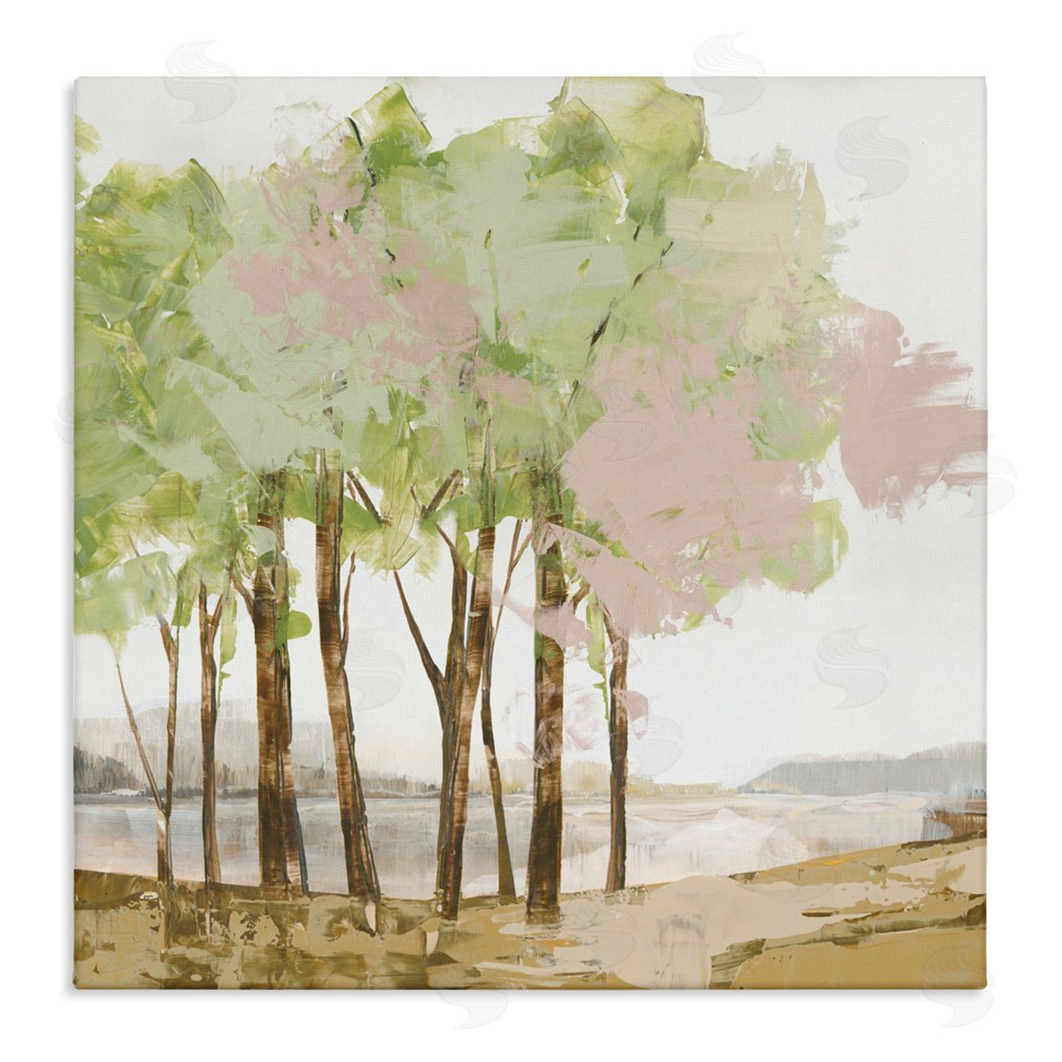 Ian C. Spring Awakening Forest Canvas Wall Art Print