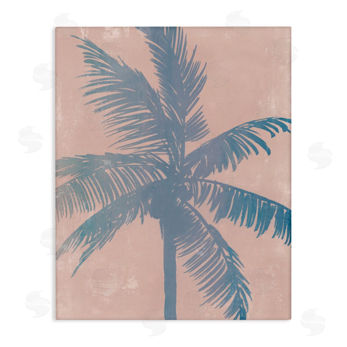 Ian C. Tropical Haze Palm Tree Canvas Wall Art Print