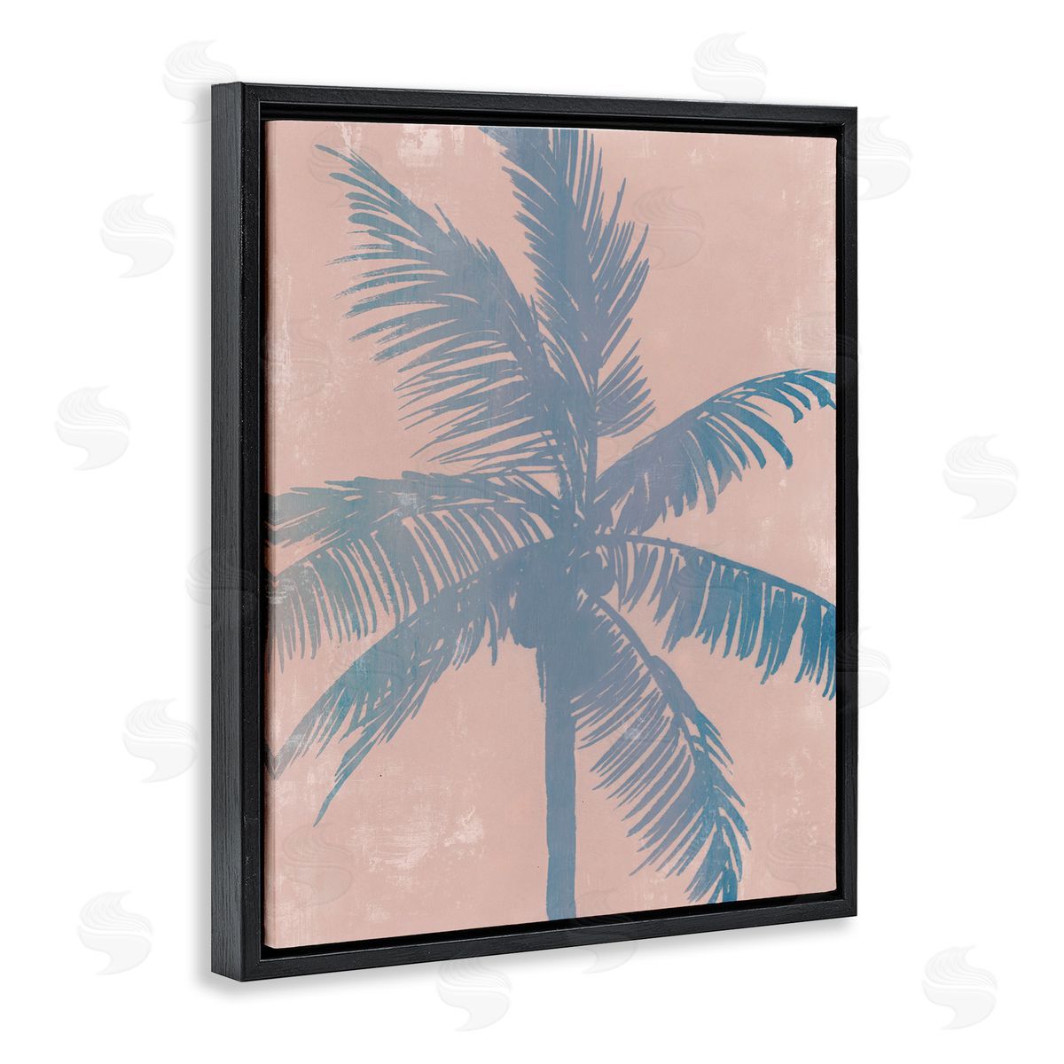 Ian C. Tropical Haze Palm Tree Canvas Wall Art Print