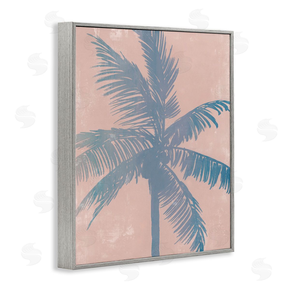 Ian C. Tropical Haze Palm Tree Canvas Wall Art Print